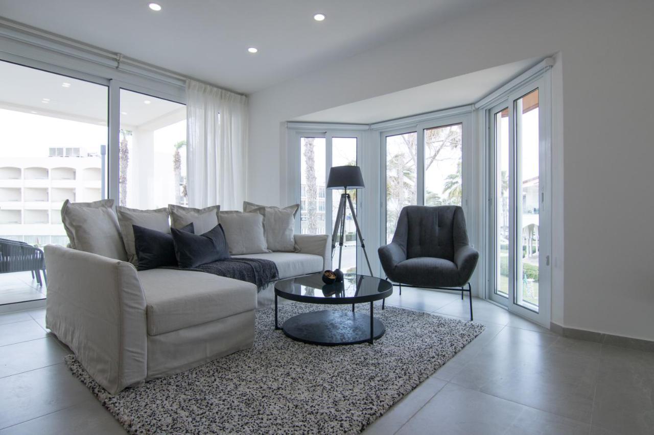 Phaedrus Living: Seaview Luxury Flat Limnaria 134 Apartment Paphos Luaran gambar